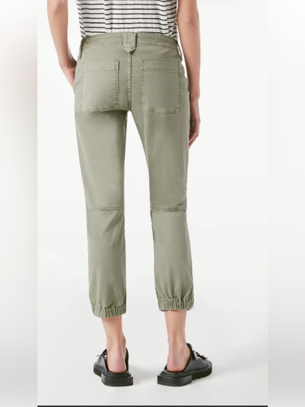 FRAME Trapunto Moto Ankle Jeans